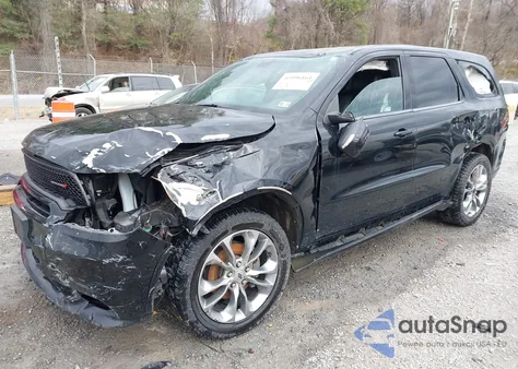 2020 Dodge Durango Gt Plus Awd from USA, damaged, VIN 1C4RDJDG4LC339498